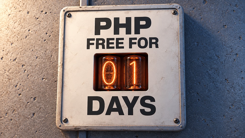 PHP Free For 01 Days